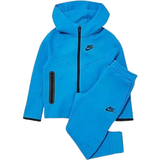 Cotton Children's Clothing Nike Tech Fleece Tracksuit - Blue