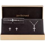 Jewellery Sets Jon Richard Silver Plated Cross Trio Set Gift Boxed One