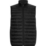 Tommy Hilfiger Packable Padded Zip-Thru Gilet Vest - Black
