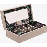 Jewellery Boxes T.H.Baker Sophia CaraMia Catchmere Matte Grey Leather Jewellery Box SP3254