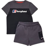 Berghaus Talus T-shirt and Shorts Set - Grey and Black