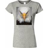 Gildan X-Large, Grey Eagle Unisex T-shirt, Eagle T-shirt, Eagle Lover T-shirt, Eagle Fans T-shirt, Eagle Lover T-shirt P125