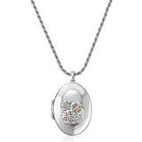 Clogs Clogau Forget Me Not Sterling Silver Locket