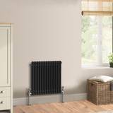 Black Water Radiators WarmeHaus 605mm Traditional Iron Style Perfect Double