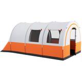 OutSunny 3000mm Waterproof Camping Tent for 5-6 Man, A20-373V00CW Orange