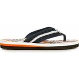 Shoes Weird Fish Salcombe Printed Flip Flops Cantaloupe