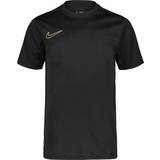 Nike Kid's Dri-FIT Academy23 Football Top - Black/Black/Metallic Gold (DX5482-016)