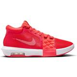 Women Basketball Shoes Nike LeBron Witness 8 - Light Crimson/Bright Crimson/Gym Red/White