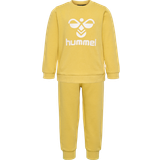 Yellow Tracksuits Children's Clothing Hummel Happy Arine Crewsuit - Ochre (219277-3405)