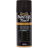 Black Spray Paints Rust-Oleum Painter's Touch Spray Paint Satin Black 400ml