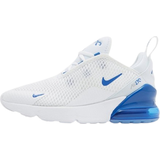 12 Children's Shoes Nike Air Max 270 GS - White/Wolf Grey/White/Game Royal