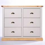 Plywoods Chest of Drawers Bomporto Light Grey Chest of Drawer 110x91cm
