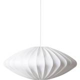 Watt & Veke Ellipse - White Pendant Lamp 80cm