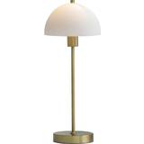Herstal Vienda - Brass/Opal Table Lamp 47.5cm