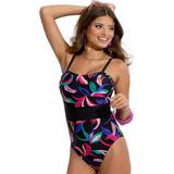 Pour Moi Women Swimsuits Pour Moi Womens 21108 Palermo Control Swimsuit Multicolour Elastane