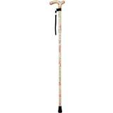 Crutches & Canes Loops Deluxe Ambidextrous Foldable Walking Cane 5 Height Settings Blossom
