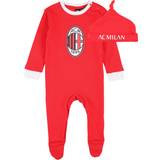 Red Night Garments AC Milan Sleepsuit & Hat Red Baby