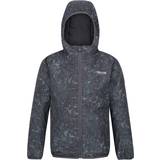 S - Winter jackets Regatta Kid's Volcanics Reflective Jacket VII - Seal Grey Terrain Print