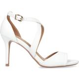 White Heeled Sandals Carvela Womens Kross Sandals White