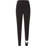 Nike Cotton Tights Nike Sportswear Classics Women's High Waist Graphic Leggings - Black/Sail