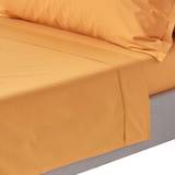 Flat Sheet Bed Sheets Homescapes 200 Thread Count Egyptian Bed Sheet Yellow