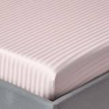 Cotton Satin Bed Sheets Homescapes Egyptian Cotton Satin Stripe Fitted 330 Thread Count Bed Sheet Purple