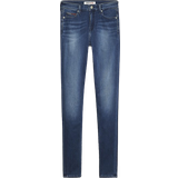 Tommy Hilfiger Nora Mid Rise Skinny Faded Jeans - New Niceville Mid Blue Stretch
