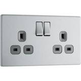 Grey Electrical Outlets & Switches BG ‎FBS22G-01