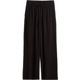 H&M Wide Pull-On Trousers - Black