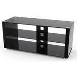 TTAP L611G-1200-3 Gloss Black TV Bench 120x47cm