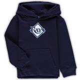 12-18M Hoodies Outerstuff Toddler Navy Tampa Bay Rays Team Primary Logo Fleece Pullover Hoodie