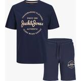 Jack & Jones Tracksuits Children's Clothing Jack & Jones Kids' Logo T-Shirt Shorts Set, Navy