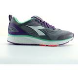 Diadora Sport Shoes Diadora Kuruka Womens Grey/Purple Running Trainers Multicolour