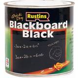 Black Paint Rustins Blackboard Wood Paint Black 0.25L