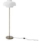 &Tradition Floor Lamps & Ground Lighting &Tradition Copenhagen SC14 Opal/Bronzed Brass Floor Lamp 150cm