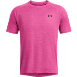 Under Armour T-shirts Under Armour Men's UA Tech Textured Short Sleeve T-shirt - Astro Pink/Black