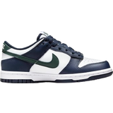 Blue Trainers Nike Dunk Low GS - Obsidian/White/Vintage Green