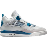Nike White Shoes Nike Air Jordan 4 Retro M - Off-White/Military Blue/Neutral Grey