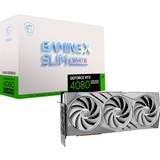GeForce RTX 4080 Super Graphics Cards MSI NVIDIA GeForce RTX 4080 SUPER Gaming X Slim 2xHDMI 2xDP 16GB