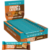Vanilla Bars Myprotein Crispy Layered Chocolate Caramel Protein Bars 12 pcs