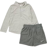 Girls Other Sets Children's Clothing Nike Infant Pacer 1/4 Zip Top/Shorts Set - Grey