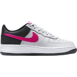 Nike air force pink Nike Air Force 1 GS - White/Dark Obsidian/Fierce Pink