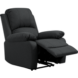 Fabric Armchairs Comfy Living Luxury Dark Grey Armchair 106cm