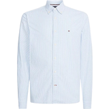 Tommy Hilfiger 1985 Collection Flex Striped Shirt - Copenhagen Blue/White
