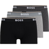 Hugo Boss Clothing Hugo Boss Men's Power Trunks 3-pack - Black/Grey/Dark Grey