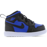 Nike Jordan 1 Mid Alt TDV - Black/Royal Blue/Black
