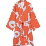 Marimekko Sleepwear Marimekko Unikko waffle bathrobe L. blue-orange