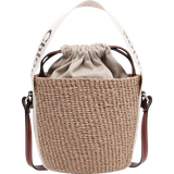 Chloé Small Woody Bucket Bag - Beige