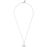 Vivienne Westwood Olympia Necklace - Silver/Pearl/Transparent