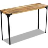 Wood Console Tables vidaXL Mango Wood Brown Console Table 35x120cm